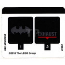 LEGO Sticker Sheet for Set 70918 (36830)