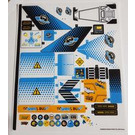 LEGO Sticker Sheet for Set 71460