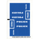 LEGO Sticker Sheet for Set 7236 (Blauw version) (61984)