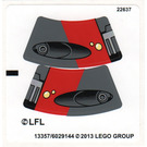 LEGO Sticker Sheet for Set 75001 (13357)