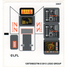 LEGO Sticker Sheet for Set 75014 (12975)