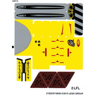 LEGO Sticker Sheet for Set 75092 (21521 / 21522)