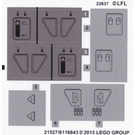 LEGO Sticker Sheet for Set 75100 (21527 / 21528)