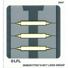 LEGO Sticker Sheet for Set 75169 (30482)