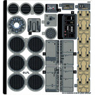 레고 Sticker Sheet for Set 75257 (64121)