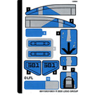 레고 Sticker Sheet for Set 75280 (69115)