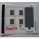 LEGO Sticker Sheet for Set 75387 (10106821)