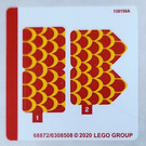 LEGO Sticker Sheet for Set 75550 (68872)