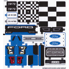 LEGO Sticker Sheet for Set 75875 (24760 / 24762)