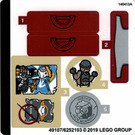 LEGO Sticker Sheet for Set 75972 (49107)