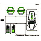 LEGO Sticker Sheet for Set 76016 (17210)