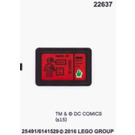 LEGO Sticker Sheet for Set 76044 (25491 / 25507)