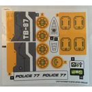 LEGO Sticker Sheet for Set 76059 (27070 / 27071)