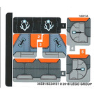 레고 Sticker Sheet for Set 76102 (38331)