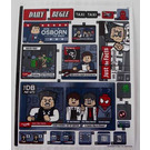 LEGO Sticker Sheet for Set 76178