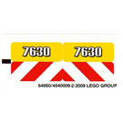 LEGO Sticker Sheet for Set 7630 (64950)