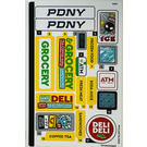 LEGO Sticker Sheet for Set 76311 (10111282)