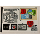 LEGO Sticker Sheet for Set 76317 (10114653)