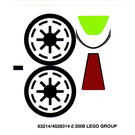 LEGO Sticker Sheet for Set 7674 (63214)