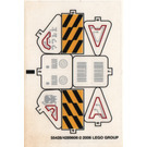 LEGO Sticker Sheet for Set 7711 (55428)