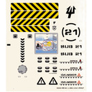 LEGO Sticker Sheet for Set 7774 / 7775 (58840)