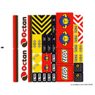 LEGO Sticker Sheet for Set 7939 (91144)