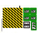 LEGO Sticker Sheet for Set 7998 (59966)