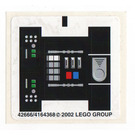 LEGO Sticker Sheet for Set 8010 (42666)