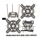 LEGO Sticker Sheet for Set 8017 (85465)