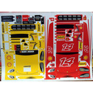 LEGO Sticker Sheet for Set 8143 (57858)