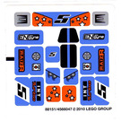LEGO Sticker Sheet for Set 8193 (88151)