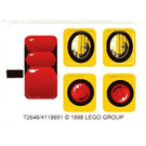 LEGO Autocollant Sheet for Set 8203 (72646)