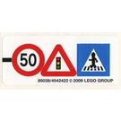 LEGO Autocollant Sheet for Set 8401 (85038)