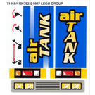 LEGO Autocollant Sheet for Set 8439 / 8459 / 8464 (71468)