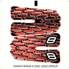 LEGO Aufkleber Sheet for Set 8471 (42455)