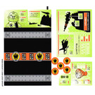 LEGO Sticker Sheet for Set 8637 (64564)