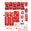 LEGO Sticker Sheet for Set 8673 (54403)