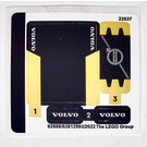 LEGO Sticker Sheet for Volvo Set 30433 (92688)