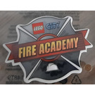 LEGO Sticker Sheet Lego City Fire Academy 3D (4586608)