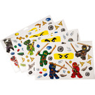 LEGO Sticker Sheet - Ninjago Wall Stickers (851348)