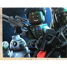 LEGO Sticker, Star Wars, Blauw Ocean # 257