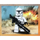 LEGO Sticker, Star Wars, Blauw Ocean # 9