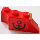 LEGO Stickered Assembly met anchor (Links) Sticker