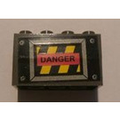LEGO Stickered Assembly met Danger Sticker