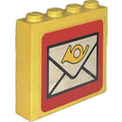 LEGO Stickered Assembly avec envelope postal logo