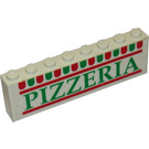 레고 Stickered Assembly with 'PIZZERIA' wording