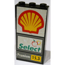 LEGO Stickered Assembly mit Shell Gas Pump Aufkleber