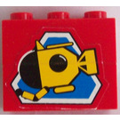 LEGO Stickered Assembly mit Submarine Aufkleber