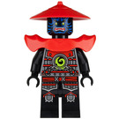 LEGO Stone Army Swordsman met Blauw Gezicht Markings minifiguur