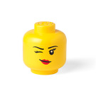 LEGO Storage Head Small (Winking) (5006186)